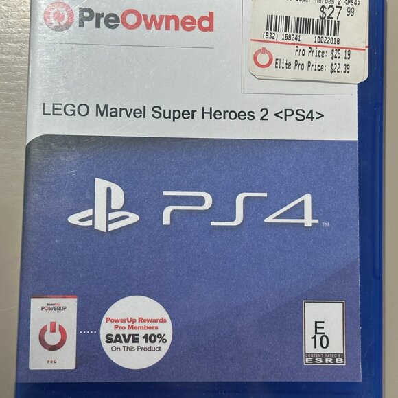 GREAT DEAL! Barely used LEGO MARVEL SUPER HEROES 2 PS4 - Playstation game disc! - Picture 3 of 3